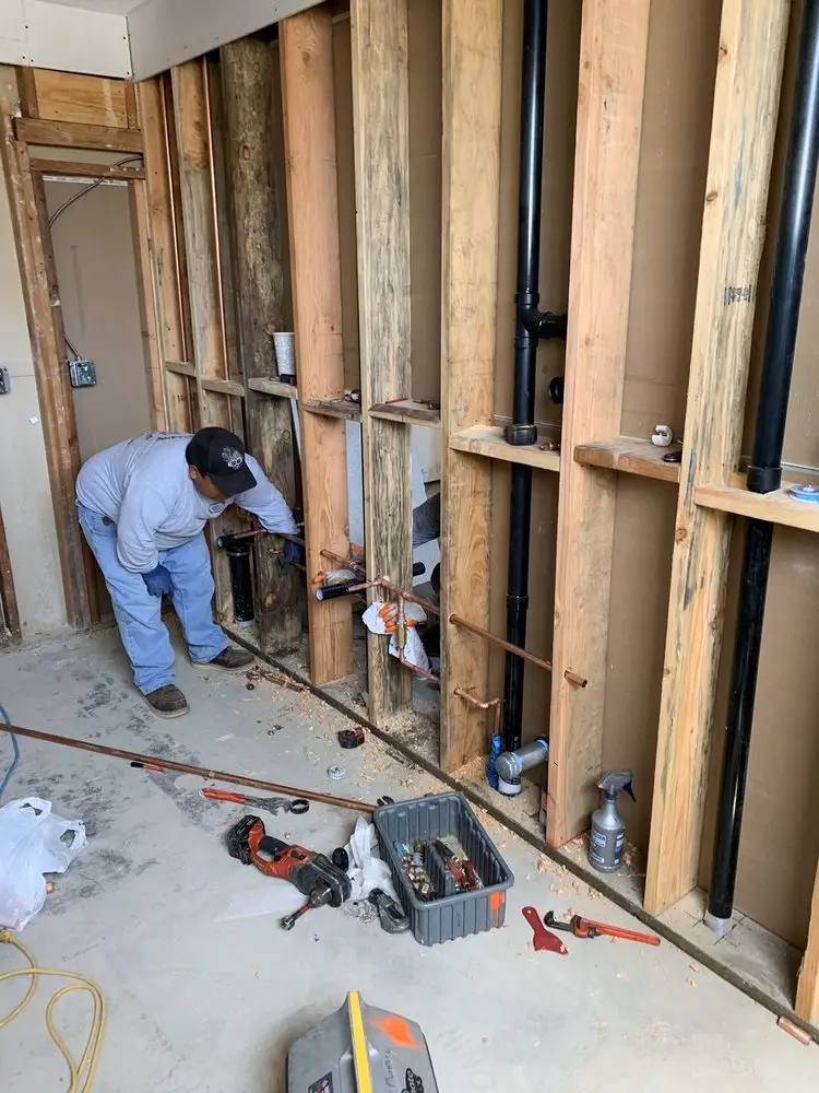 Commercial rough-in plumbing for Trenchless Sewer Repair in Willard